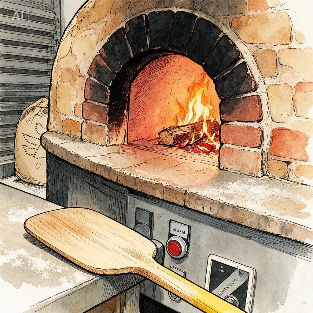 Le four à bois de La Casa